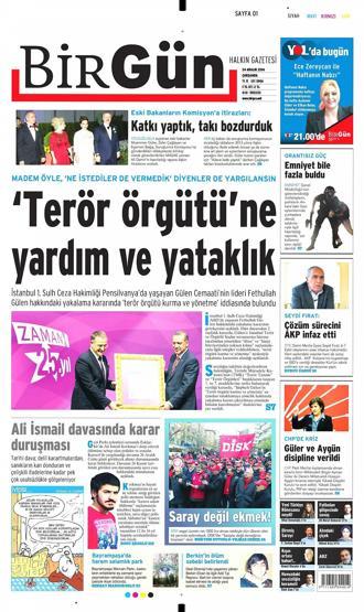 Gazete manşetleri (24 Aralık 2014)