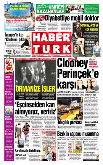 Gazete manşetleri (24 Aralık 2014)
