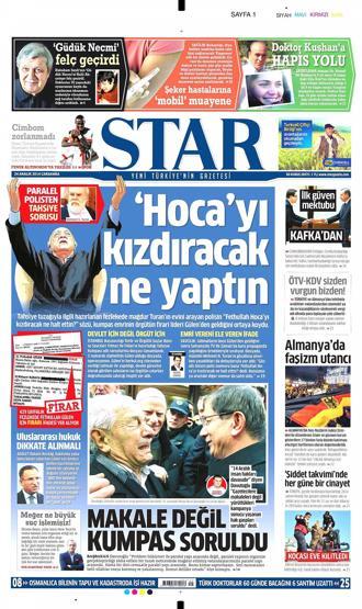 Gazete manşetleri (24 Aralık 2014)