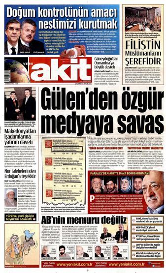 Gazete manşetleri (24 Aralık 2014)