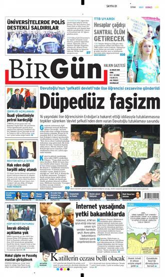 Gazete manşetleri (26 Aralık 2014)