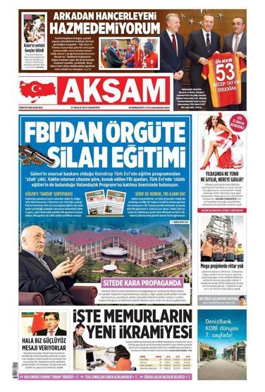 Gazete manşetleri (27 Aralık 2014)