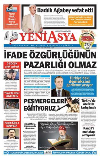 Gazete manşetleri (27 Aralık 2014)