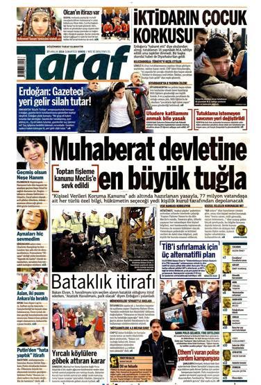 Gazete manşetleri (27 Aralık 2014)