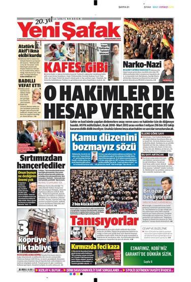 Gazete manşetleri (27 Aralık 2014)