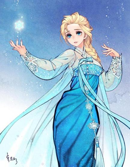 Manhwa usulü masal kahramanları