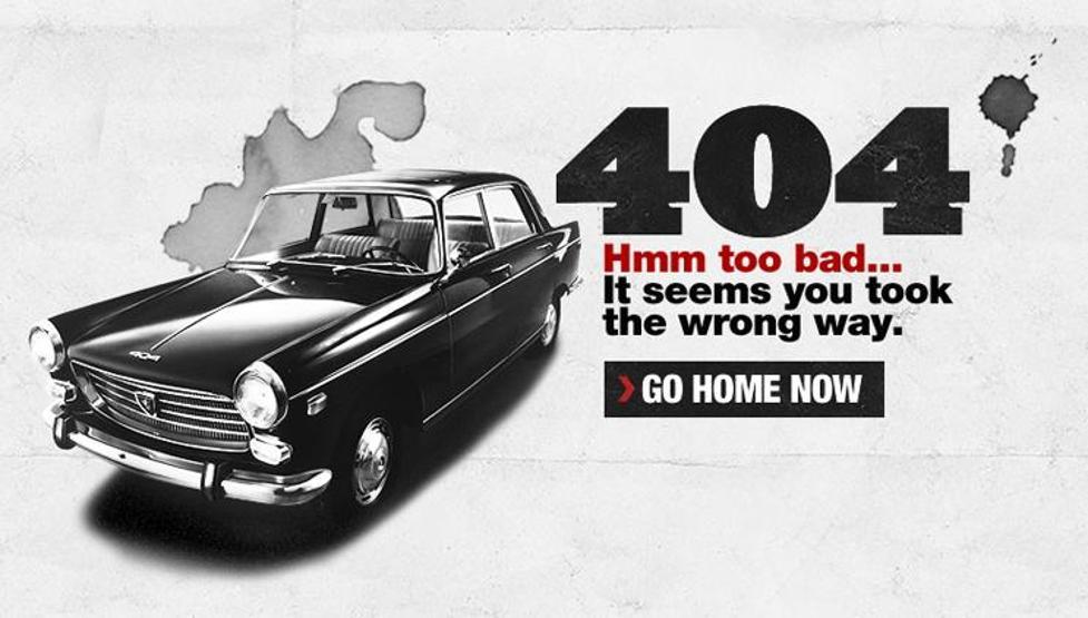 En iyi 404 sayfa bulunamadı hatası sayfaları