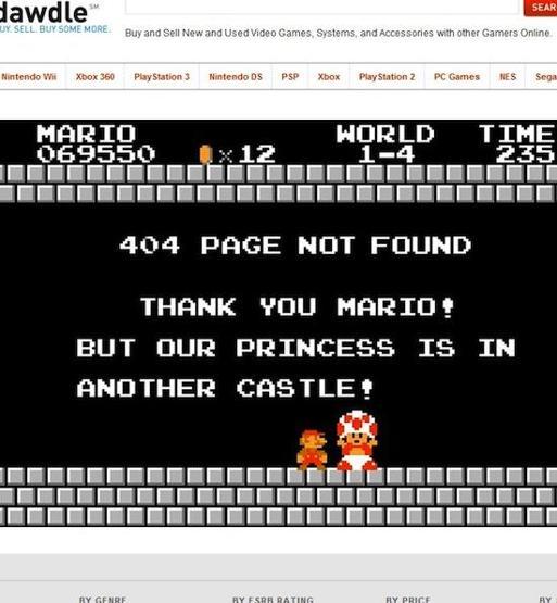 En iyi 404 sayfa bulunamadı hatası sayfaları