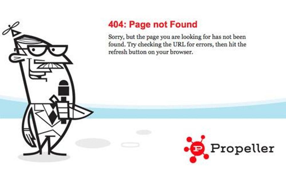 En iyi 404 sayfa bulunamadı hatası sayfaları