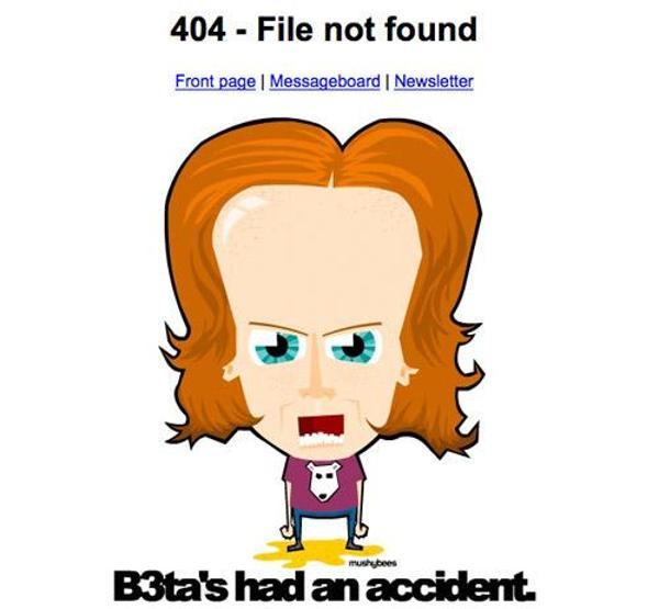En iyi 404 sayfa bulunamadı hatası sayfaları