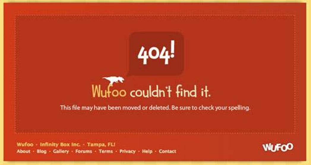 En iyi 404 sayfa bulunamadı hatası sayfaları
