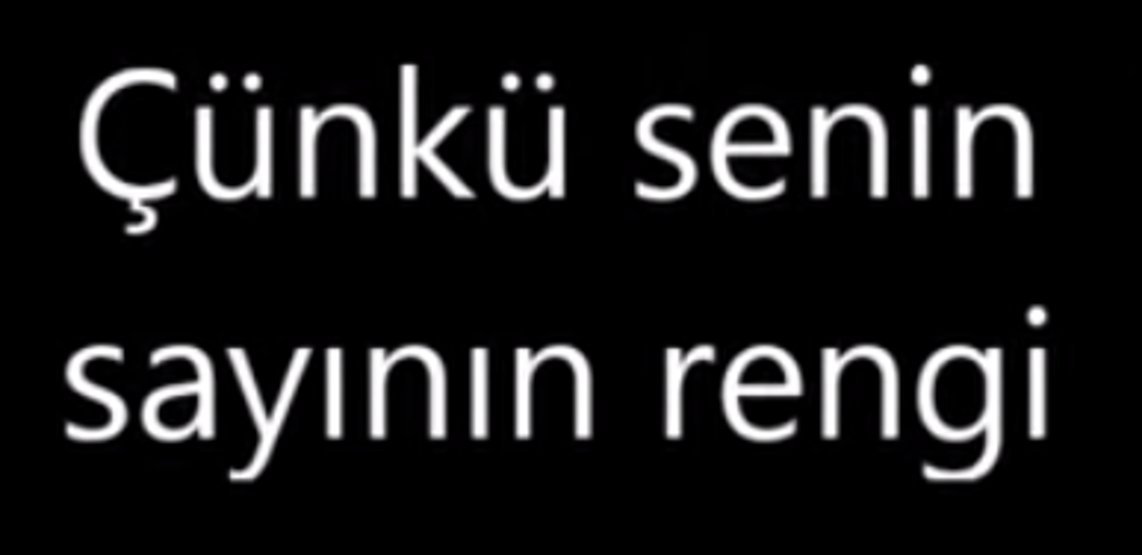 Sayılarla aklındaki rengi bul