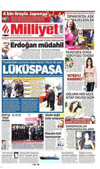 Gazete manşetleri (3 Ocak 2015)