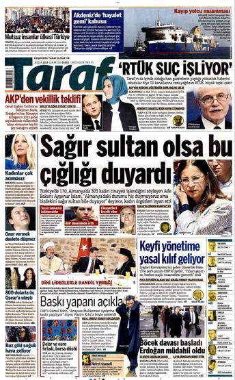 Gazete manşetleri (3 Ocak 2015)