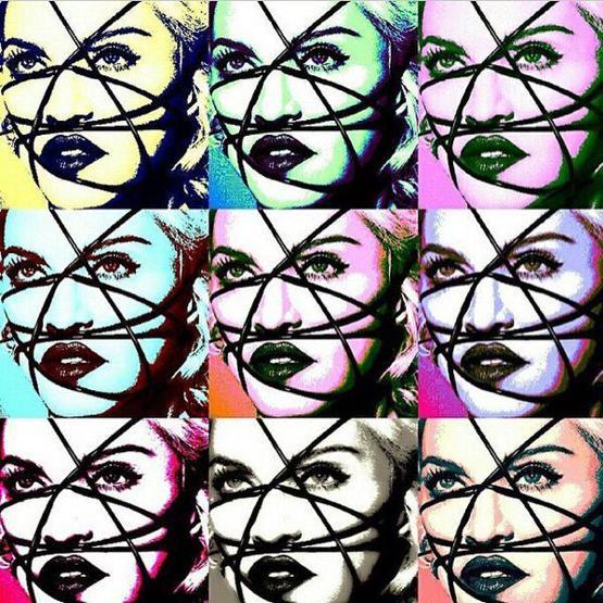 Madonna sert kayaya çarptı
