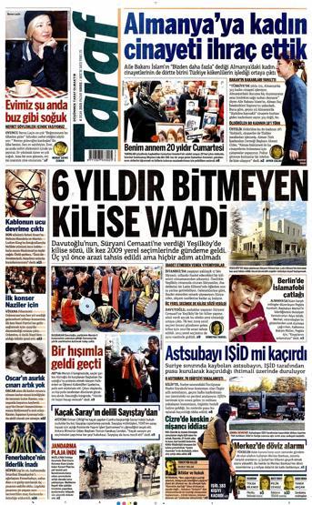 04 Ocak 2015 (Gazete manşetleri)