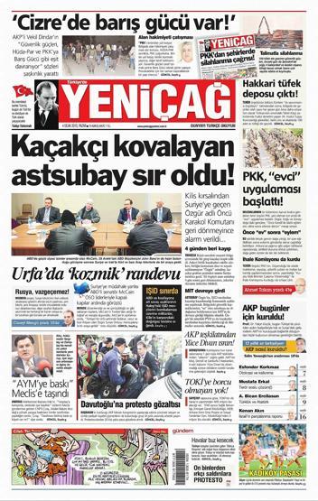 04 Ocak 2015 (Gazete manşetleri)