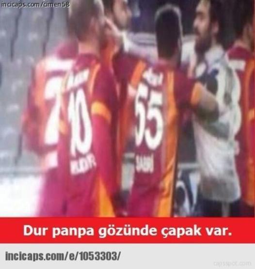 Beşiktaş - Galatasaray derbisi capsleri