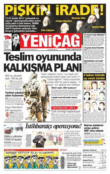 Gazete manşetleri (06 Ocak 2015)
