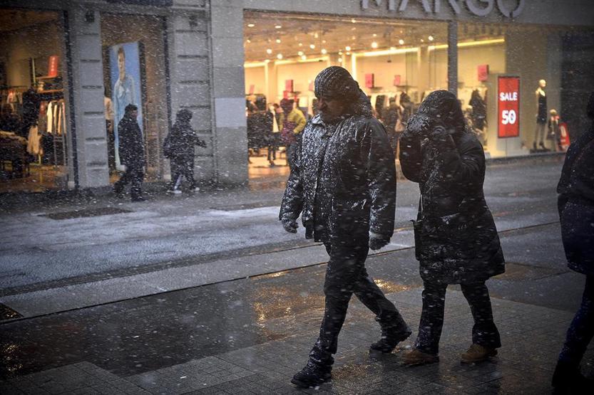 İstanbul buz kesti, sıcaklık eksi 9a düştü