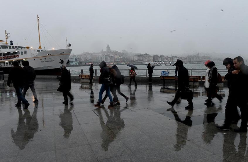 İstanbul buz kesti, sıcaklık eksi 9a düştü