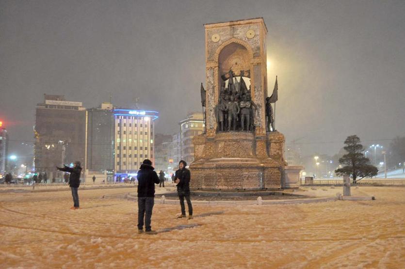 İstanbul buz kesti, sıcaklık eksi 9a düştü