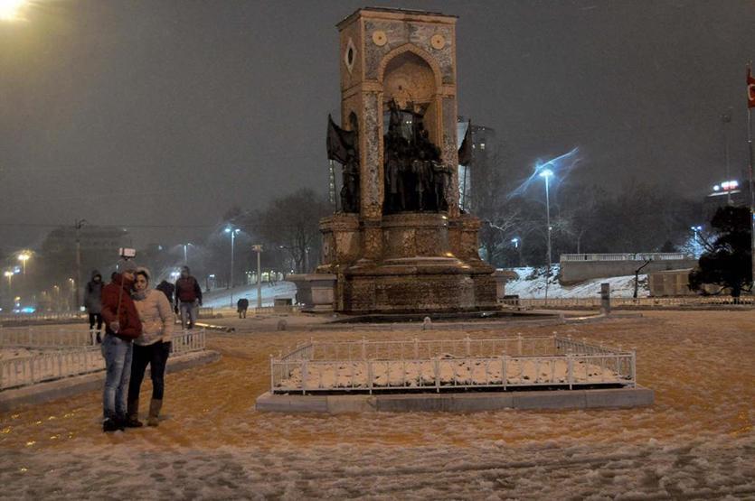 İstanbul buz kesti, sıcaklık eksi 9a düştü