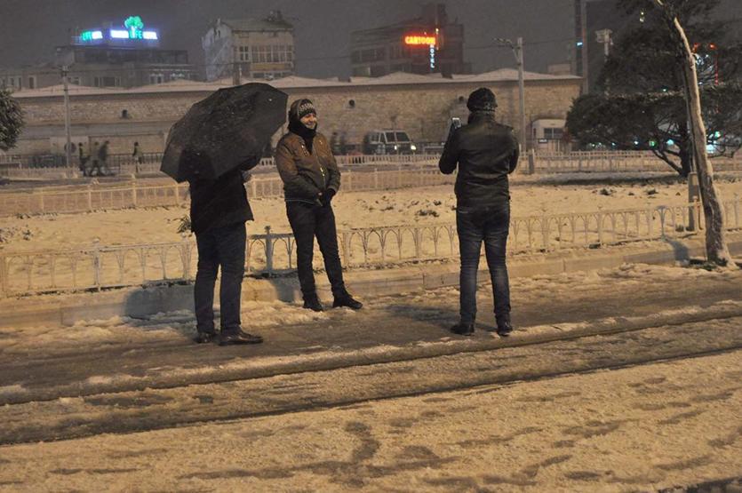 İstanbul buz kesti, sıcaklık eksi 9a düştü