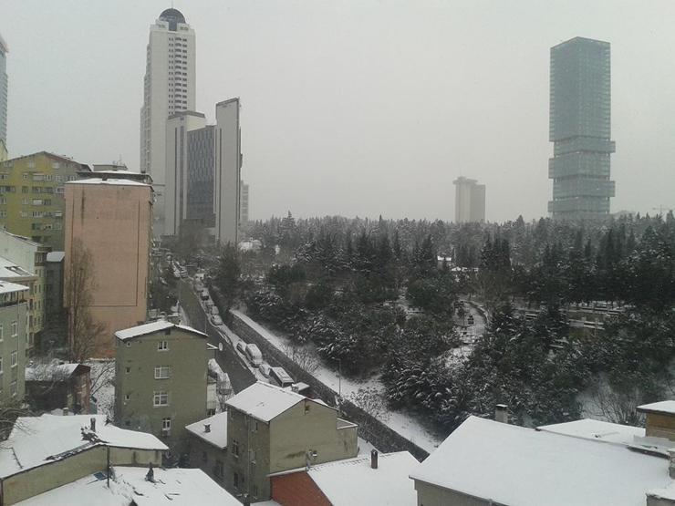 İstanbul buz kesti, sıcaklık eksi 9a düştü
