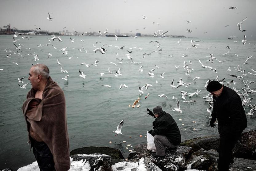 İstanbul buz kesti, sıcaklık eksi 9a düştü