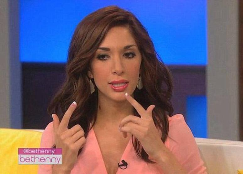 Farrah Abrahamın estetik faciası