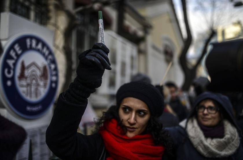Dünyadan Charlie Hebdo protestoları görüntüleri