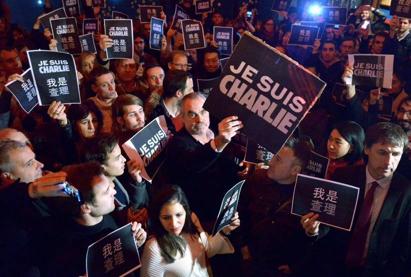 Dünyadan Charlie Hebdo protestoları görüntüleri