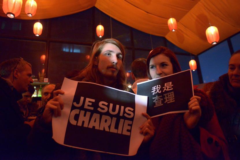 Dünyadan Charlie Hebdo protestoları görüntüleri