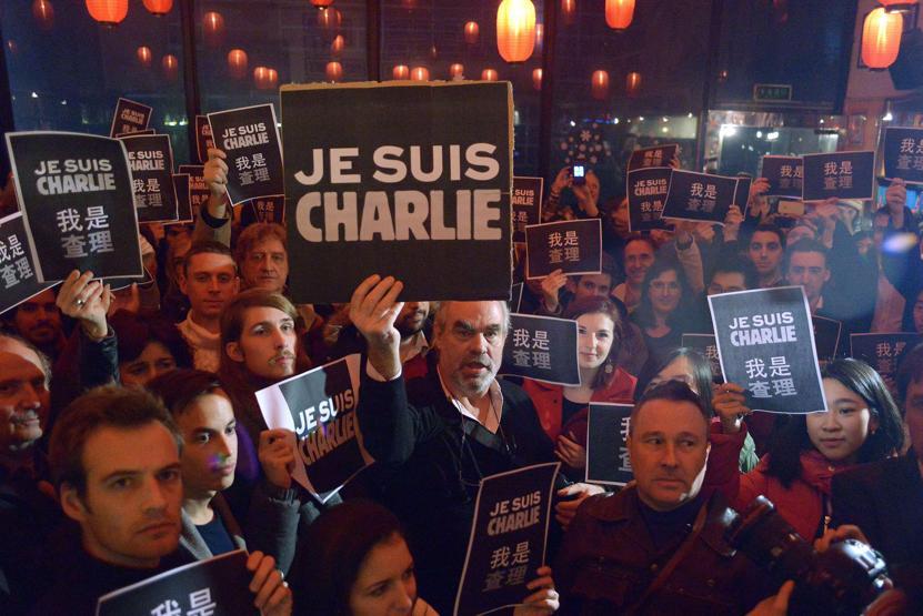 Dünyadan Charlie Hebdo protestoları görüntüleri