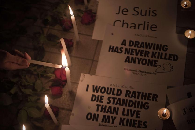 Dünyadan Charlie Hebdo protestoları görüntüleri