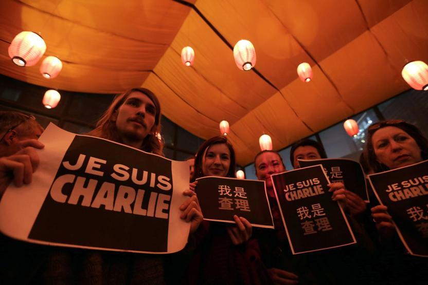 Dünyadan Charlie Hebdo protestoları görüntüleri