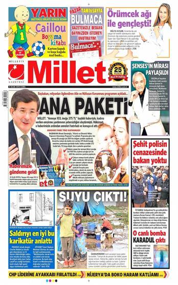 9 Ocak gazete manşetleri