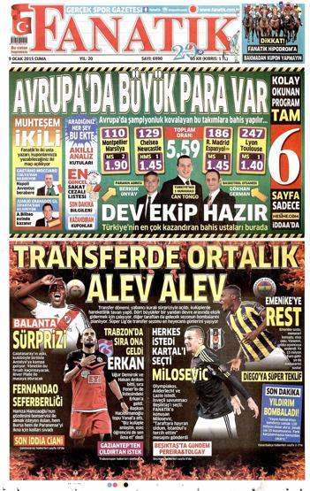 9 Ocak gazete manşetleri