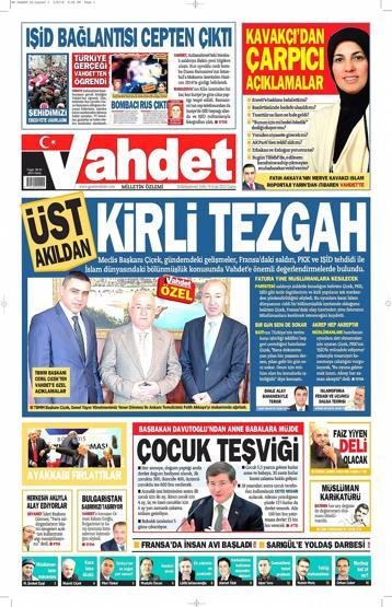9 Ocak gazete manşetleri