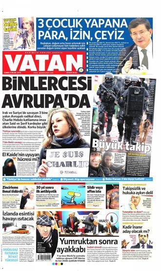 9 Ocak gazete manşetleri
