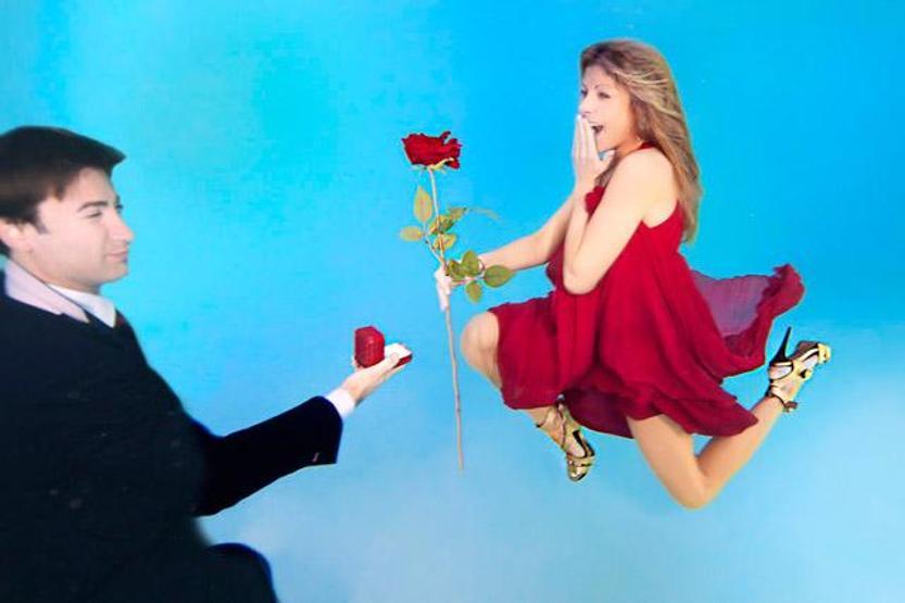 Evlilik teklifinde yeni moda bu