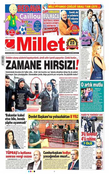 Gazete manşetleri