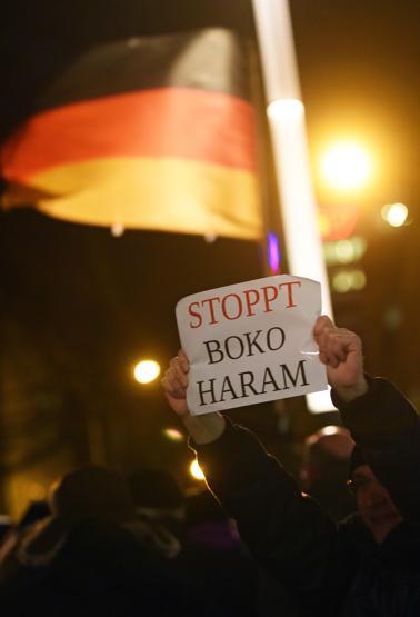 Almanyada korkutan görüntüler