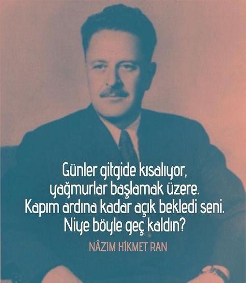 Nazım Hikmet 113 yaşında