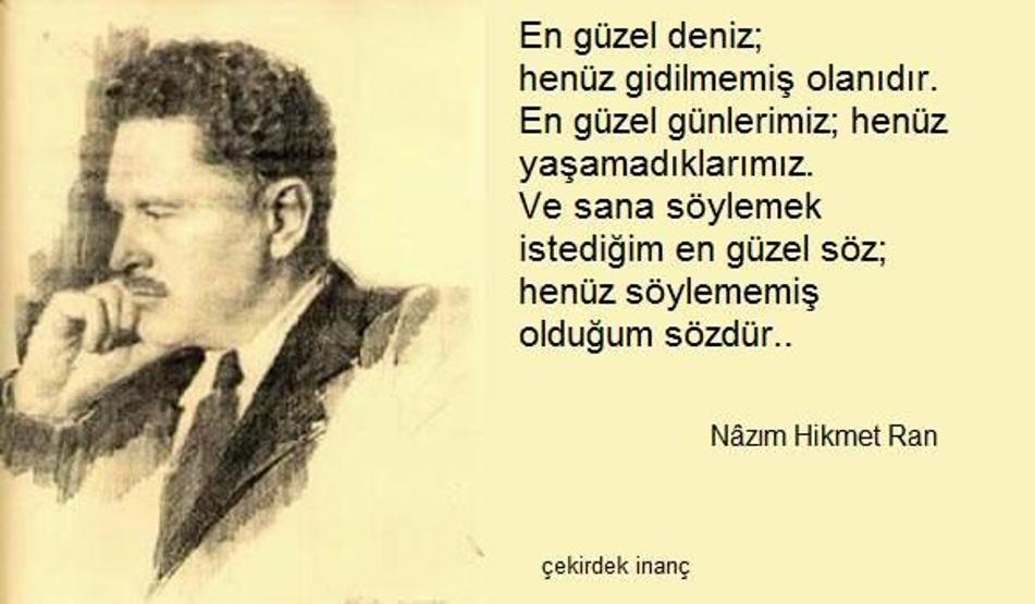 Nazım Hikmet 113 yaşında
