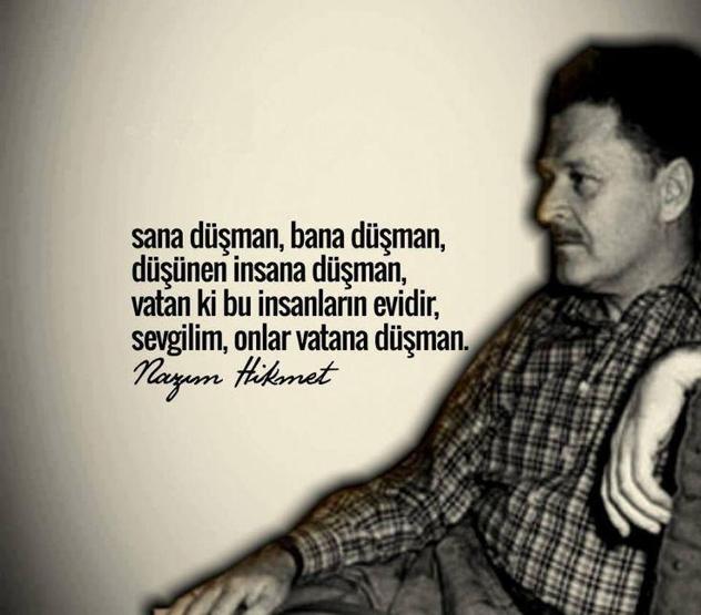 Nazım Hikmet 113 yaşında
