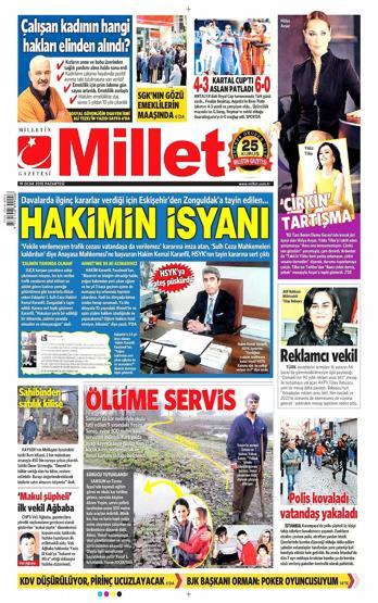 Gazete manşetleri (19 Ocak 2015)