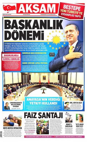 Gazete manşetleri (20 Ocak 2015)