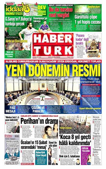 Gazete manşetleri (20 Ocak 2015)